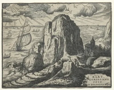 Cliff on the Seashore