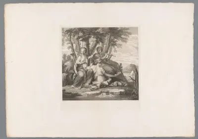 Clio, Euterpe en Thalia