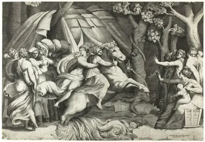 Cloelia Crossing the Tiber