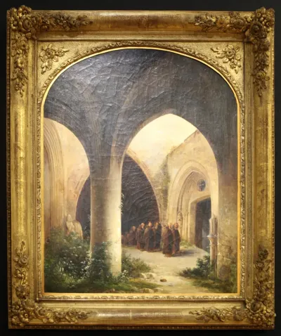 Cloître de Saint-Sever près de Rouen