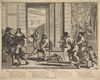 Clothing Beggars, from "Acts of Mercy"
