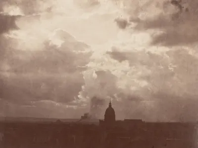 Cloud Study over the Pantheon, Paris