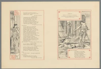 Clytaemnestra doodt Agamemnon en Cassandra