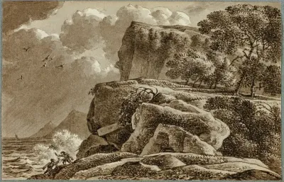 Coastal Landscape with Storm Approaching