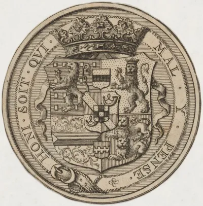 Coat of Arms in a Circle