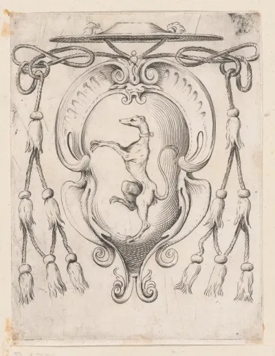 Coat of Arms of a Cardinal of the Sampieri Family