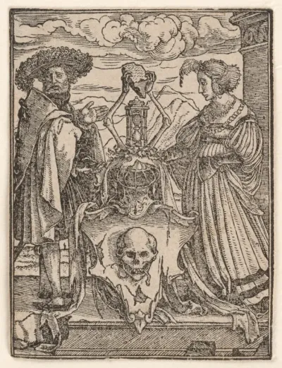Coat-of-Arms of Death, from "The Dance of Death"