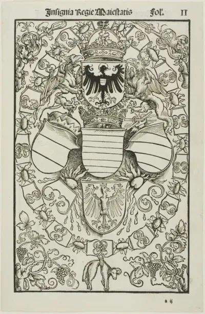 Coat of Arms of Maximilian I as King of the Romans