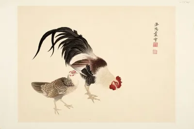 Cock and Hen
