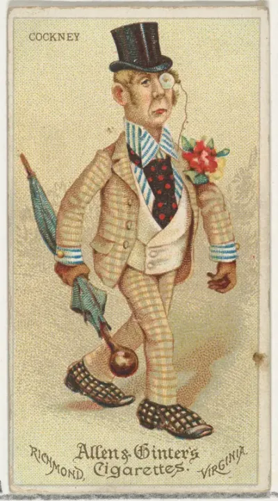 Cockney, from World's Dudes series (N31) for Allen & Ginter Cigarettes