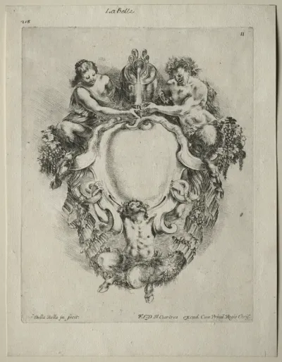 Collection of Various Caprices and New Designs of Cartouches and Ornaments: No 11