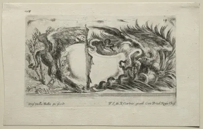 Collection of Various Caprices and New Designs of Cartouches and Ornaments:  No 14