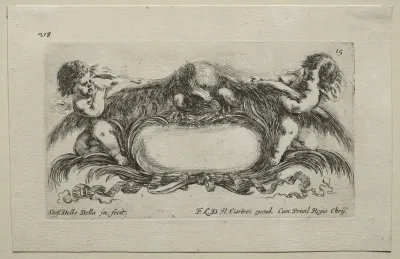 Collection of Various Caprices and New Designs of Cartouches and Ornaments: No 15
