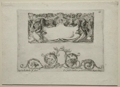 Collection of Various Caprices and New Designs of Cartouches and Ornaments:  No 16