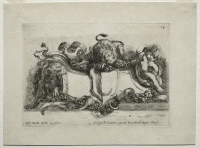Collection of Various Caprices and New Designs of Cartouches and Ornaments: No 18