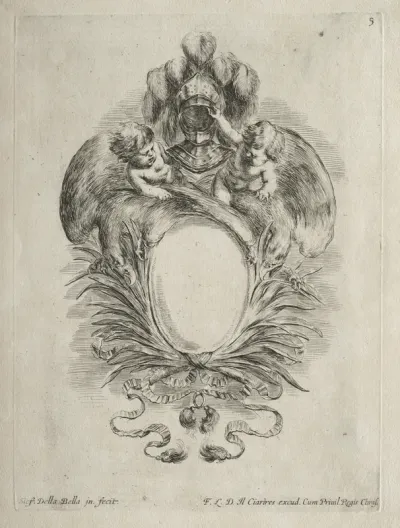 Collection of Various Caprices and New Designs of Cartouches and Ornaments: No. 5