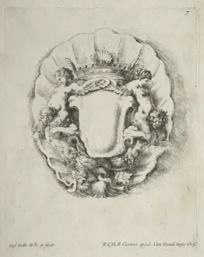 Collection of Various Caprices and New Designs of Cartouches and Ornaments: No 7