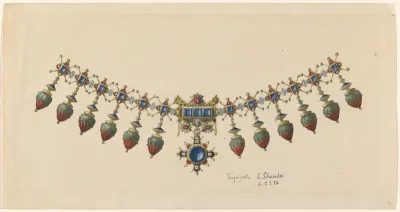 Collier in Renaissance-stijl