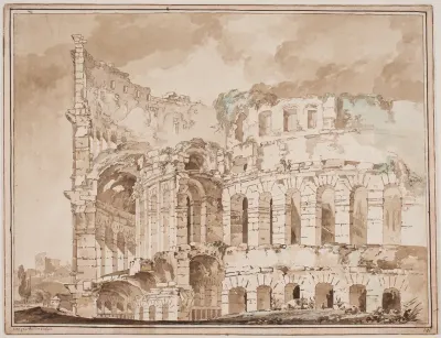 Colosseum set udefra