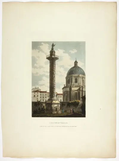 Column of Trajan, plate twenty-one from Ruins of Rome