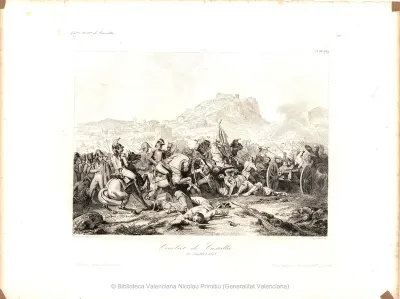 Combat de Castalla 21 Juillet 1812 [Material gráfico] : Galrie. Histque. de Versailles