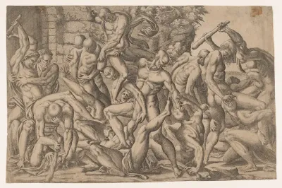 Combat of Naked Men