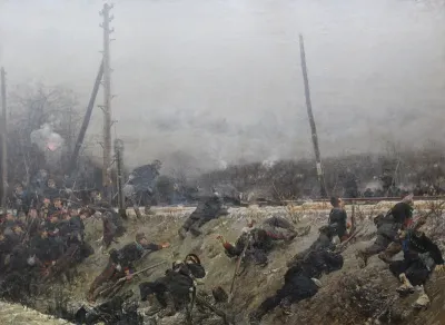 Combat sur la voie ferrée (armée de la Loire)