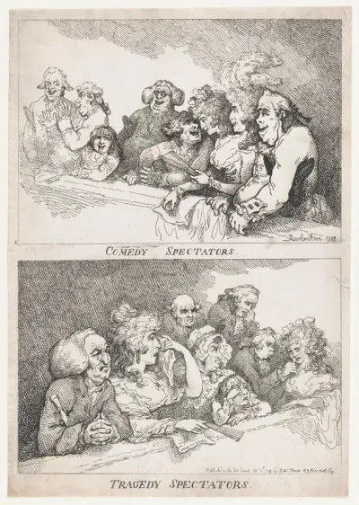Comedy Spectators, Tragedy Spectators
