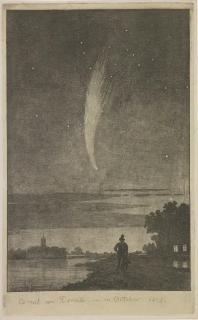 Comeet van Donati, in 10 October 1858