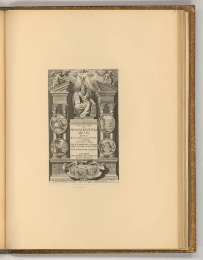 Commentaria in Pentatevchvm Mosis (Titelblatt)