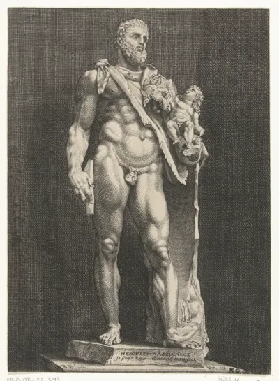 Commodus als Hercules