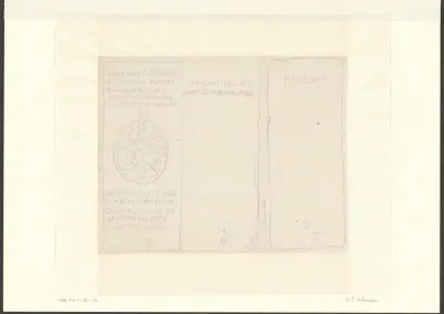 Compositie met drie graven in de Nieuwe Kerk
