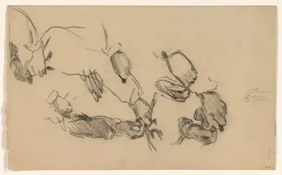 Composities van handen voor De Molenaar
