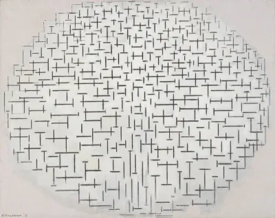 Composition 10 in Black and White