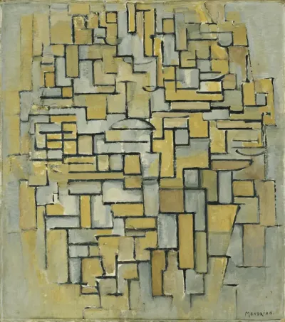 Composition in Brown and Gray