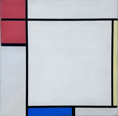 Composition in Red, Yellow and Blue