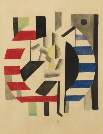 Composition with a character