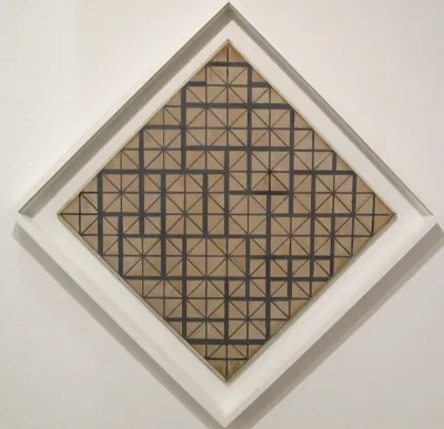 Composition with Grid 4 (Lozenge)