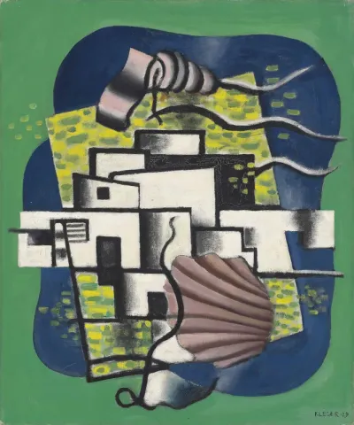 Composition with shell