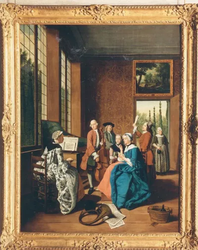 Concert in an Interior