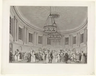 Concertzaal in Felix Meritis, 1789