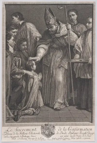 Confirmation, from "The Seven Sacraments"