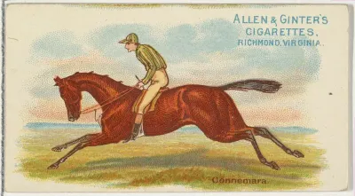 Connemara, from The World's Racers series (N32) for Allen & Ginter Cigarettes
