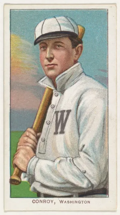 Conroy, Washington, American League, from the White Border series (T206) for the American Tobacco Company