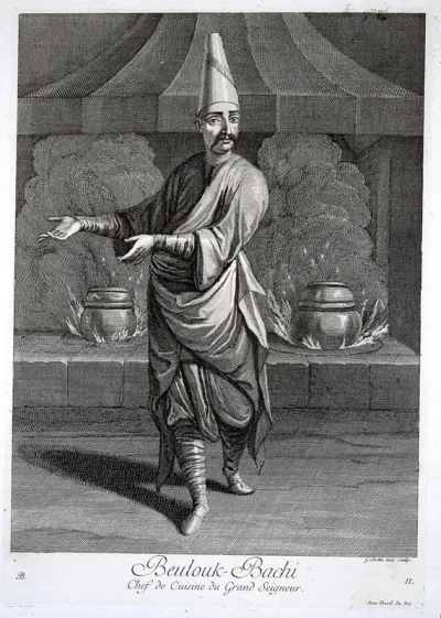 Constantinople: the head cook in the imperial household
