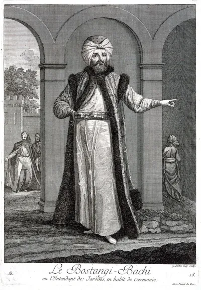 Constantinople: the superintendant of the buildings and gardens of the city