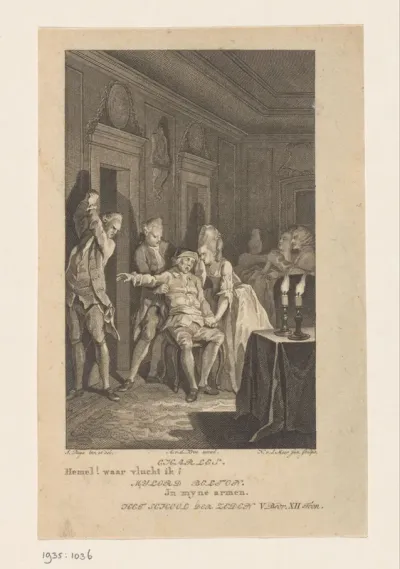 Consternatie om de gewonde Belton