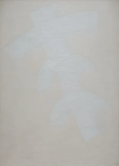 Construction in Dissolution (three arches on a diagonal element in white)