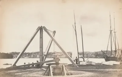 Construction of Washington Aqueduct