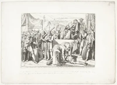 Consul Titus Manlius Torquatus laat zijn zoon onthoofden